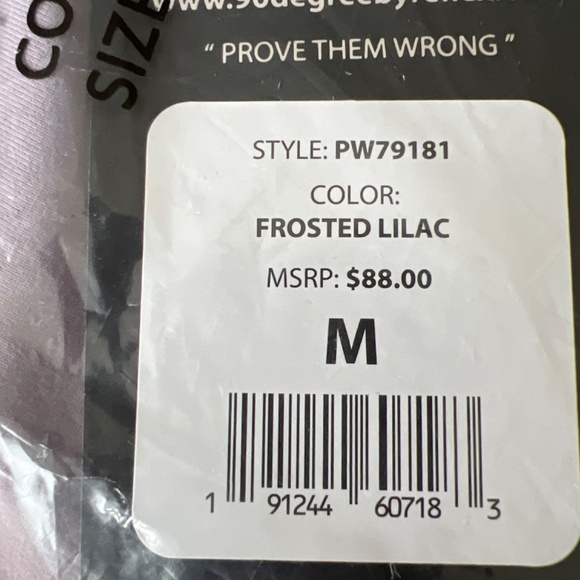 90 Degree by Reflex Athletic Leggings - Size medium - Picture 3 of 5